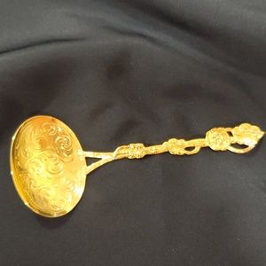 A very old golden spoon